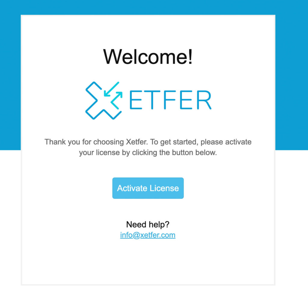 Confirmation Email